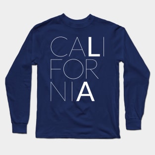 L.A. California (Rain) Long Sleeve T-Shirt